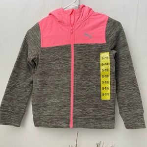 Puma Youth Fleece Hoodie, Size S-7/8, NWT
